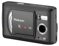 Rekam iLook-X70 digital camera, Rekam iLook-X70 camera, Rekam iLook-X70 photo camera, Rekam iLook-X70 specs, Rekam iLook-X70 reviews, Rekam iLook-X70 specifications, Rekam iLook-X70