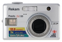 Rekam Presto-SL120 digital camera, Rekam Presto-SL120 camera, Rekam Presto-SL120 photo camera, Rekam Presto-SL120 specs, Rekam Presto-SL120 reviews, Rekam Presto-SL120 specifications, Rekam Presto-SL120