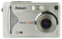 Rekam Presto-SL50 digital camera, Rekam Presto-SL50 camera, Rekam Presto-SL50 photo camera, Rekam Presto-SL50 specs, Rekam Presto-SL50 reviews, Rekam Presto-SL50 specifications, Rekam Presto-SL50