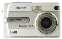 Rekam Presto-SL6 digital camera, Rekam Presto-SL6 camera, Rekam Presto-SL6 photo camera, Rekam Presto-SL6 specs, Rekam Presto-SL6 reviews, Rekam Presto-SL6 specifications, Rekam Presto-SL6
