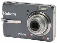 Rekam Presto-SL70 digital camera, Rekam Presto-SL70 camera, Rekam Presto-SL70 photo camera, Rekam Presto-SL70 specs, Rekam Presto-SL70 reviews, Rekam Presto-SL70 specifications, Rekam Presto-SL70