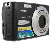 Rekam Presto-SL75 digital camera, Rekam Presto-SL75 camera, Rekam Presto-SL75 photo camera, Rekam Presto-SL75 specs, Rekam Presto-SL75 reviews, Rekam Presto-SL75 specifications, Rekam Presto-SL75