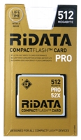 memory card RiDATA, memory card RiDATA Compact Flash Pro 512MB 52x, RiDATA memory card, RiDATA Compact Flash Pro 512MB 52x memory card, memory stick RiDATA, RiDATA memory stick, RiDATA Compact Flash Pro 512MB 52x, RiDATA Compact Flash Pro 512MB 52x specifications, RiDATA Compact Flash Pro 512MB 52x