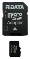 memory card RiDATA, memory card RiDATA microSD 128Mb + SD adapter, RiDATA memory card, RiDATA microSD 128Mb + SD adapter memory card, memory stick RiDATA, RiDATA memory stick, RiDATA microSD 128Mb + SD adapter, RiDATA microSD 128Mb + SD adapter specifications, RiDATA microSD 128Mb + SD adapter