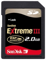 memory card Sandisk, memory card Sandisk 2GB Extreme III Secure Digital, Sandisk memory card, Sandisk 2GB Extreme III Secure Digital memory card, memory stick Sandisk, Sandisk memory stick, Sandisk 2GB Extreme III Secure Digital, Sandisk 2GB Extreme III Secure Digital specifications, Sandisk 2GB Extreme III Secure Digital