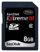 memory card Sandisk, memory card Sandisk 8GB Extreme III SDHC Card, Sandisk memory card, Sandisk 8GB Extreme III SDHC Card memory card, memory stick Sandisk, Sandisk memory stick, Sandisk 8GB Extreme III SDHC Card, Sandisk 8GB Extreme III SDHC Card specifications, Sandisk 8GB Extreme III SDHC Card