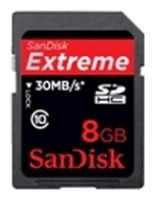 memory card Sandisk, memory card Sandisk 8GB Extreme SDHC Class 10, Sandisk memory card, Sandisk 8GB Extreme SDHC Class 10 memory card, memory stick Sandisk, Sandisk memory stick, Sandisk 8GB Extreme SDHC Class 10, Sandisk 8GB Extreme SDHC Class 10 specifications, Sandisk 8GB Extreme SDHC Class 10