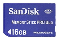 memory card Sandisk, memory card Sandisk Memory Stick PRO Duo 16Gb, Sandisk memory card, Sandisk Memory Stick PRO Duo 16Gb memory card, memory stick Sandisk, Sandisk memory stick, Sandisk Memory Stick PRO Duo 16Gb, Sandisk Memory Stick PRO Duo 16Gb specifications, Sandisk Memory Stick PRO Duo 16Gb