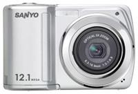Sanyo VPC-S122 digital camera, Sanyo VPC-S122 camera, Sanyo VPC-S122 photo camera, Sanyo VPC-S122 specs, Sanyo VPC-S122 reviews, Sanyo VPC-S122 specifications, Sanyo VPC-S122