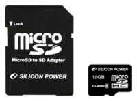 memory card Silicon Power, memory card Silicon Power micro SDHC Card 16GB Class 6 + SD adapter, Silicon Power memory card, Silicon Power micro SDHC Card 16GB Class 6 + SD adapter memory card, memory stick Silicon Power, Silicon Power memory stick, Silicon Power micro SDHC Card 16GB Class 6 + SD adapter, Silicon Power micro SDHC Card 16GB Class 6 + SD adapter specifications, Silicon Power micro SDHC Card 16GB Class 6 + SD adapter