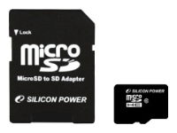 memory card Silicon Power, memory card Silicon Power micro SDHC Card 4GB Class 10 + SD adapter, Silicon Power memory card, Silicon Power micro SDHC Card 4GB Class 10 + SD adapter memory card, memory stick Silicon Power, Silicon Power memory stick, Silicon Power micro SDHC Card 4GB Class 10 + SD adapter, Silicon Power micro SDHC Card 4GB Class 10 + SD adapter specifications, Silicon Power micro SDHC Card 4GB Class 10 + SD adapter