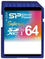 memory card Silicon Power, memory card Silicon Power Superior SDXC UHS Class 1 64GB, Silicon Power memory card, Silicon Power Superior SDXC UHS Class 1 64GB memory card, memory stick Silicon Power, Silicon Power memory stick, Silicon Power Superior SDXC UHS Class 1 64GB, Silicon Power Superior SDXC UHS Class 1 64GB specifications, Silicon Power Superior SDXC UHS Class 1 64GB