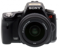 Sony Alpha DSLR-A33 Kit digital camera, Sony Alpha DSLR-A33 Kit camera, Sony Alpha DSLR-A33 Kit photo camera, Sony Alpha DSLR-A33 Kit specs, Sony Alpha DSLR-A33 Kit reviews, Sony Alpha DSLR-A33 Kit specifications, Sony Alpha DSLR-A33 Kit