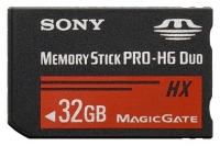 memory card Sony, memory card Sony MS-HX32G, Sony memory card, Sony MS-HX32G memory card, memory stick Sony, Sony memory stick, Sony MS-HX32G, Sony MS-HX32G specifications, Sony MS-HX32G