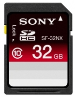 memory card Sony, memory card Sony SF-32NXT, Sony memory card, Sony SF-32NXT memory card, memory stick Sony, Sony memory stick, Sony SF-32NXT, Sony SF-32NXT specifications, Sony SF-32NXT