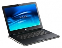 laptop Sony, notebook Sony VAIO VGN-AR590E (Core 2 Duo T7300 2000 Mhz/17.0