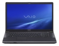 laptop Sony, notebook Sony VAIO VGN-AW270Y (Core 2 Duo T9550 2660 Mhz/18.4