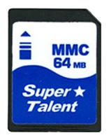 memory card Super Talent, memory card Super Talent MMC-64MB, Super Talent memory card, Super Talent MMC-64MB memory card, memory stick Super Talent, Super Talent memory stick, Super Talent MMC-64MB, Super Talent MMC-64MB specifications, Super Talent MMC-64MB