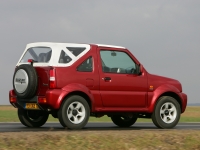 Suzuki Jimny Cabriolet (3rd generation) 1.3 MT 4WD (80 HP) photo, Suzuki Jimny Cabriolet (3rd generation) 1.3 MT 4WD (80 HP) photos, Suzuki Jimny Cabriolet (3rd generation) 1.3 MT 4WD (80 HP) picture, Suzuki Jimny Cabriolet (3rd generation) 1.3 MT 4WD (80 HP) pictures, Suzuki photos, Suzuki pictures, image Suzuki, Suzuki images