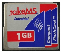memory card TakeMS, memory card TakeMS CompactFlash Industrial 1GB, TakeMS memory card, TakeMS CompactFlash Industrial 1GB memory card, memory stick TakeMS, TakeMS memory stick, TakeMS CompactFlash Industrial 1GB, TakeMS CompactFlash Industrial 1GB specifications, TakeMS CompactFlash Industrial 1GB