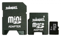 memory card TakeMS, memory card TakeMS Micro SD-Card 3in1 2GB, TakeMS memory card, TakeMS Micro SD-Card 3in1 2GB memory card, memory stick TakeMS, TakeMS memory stick, TakeMS Micro SD-Card 3in1 2GB, TakeMS Micro SD-Card 3in1 2GB specifications, TakeMS Micro SD-Card 3in1 2GB