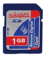 memory card TakeMS, memory card TakeMS SD-Card 1Gb, TakeMS memory card, TakeMS SD-Card 1Gb memory card, memory stick TakeMS, TakeMS memory stick, TakeMS SD-Card 1Gb, TakeMS SD-Card 1Gb specifications, TakeMS SD-Card 1Gb