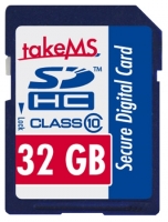 memory card TakeMS, memory card TakeMS SDHC Card Class 10 32GB, TakeMS memory card, TakeMS SDHC Card Class 10 32GB memory card, memory stick TakeMS, TakeMS memory stick, TakeMS SDHC Card Class 10 32GB, TakeMS SDHC Card Class 10 32GB specifications, TakeMS SDHC Card Class 10 32GB