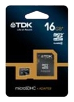 memory card TDK, memory card TDK microSDHC Class 10 16GB + SD Adapter, TDK memory card, TDK microSDHC Class 10 16GB + SD Adapter memory card, memory stick TDK, TDK memory stick, TDK microSDHC Class 10 16GB + SD Adapter, TDK microSDHC Class 10 16GB + SD Adapter specifications, TDK microSDHC Class 10 16GB + SD Adapter