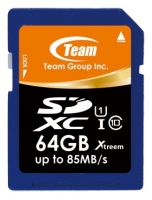 memory card Team Group, memory card Team Group Xtreem SDXC class 10 UHS-1 85MB/s 64GB, Team Group memory card, Team Group Xtreem SDXC class 10 UHS-1 85MB/s 64GB memory card, memory stick Team Group, Team Group memory stick, Team Group Xtreem SDXC class 10 UHS-1 85MB/s 64GB, Team Group Xtreem SDXC class 10 UHS-1 85MB/s 64GB specifications, Team Group Xtreem SDXC class 10 UHS-1 85MB/s 64GB