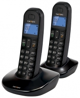 TeXet TX-D6805A DUET cordless phone, TeXet TX-D6805A DUET phone, TeXet TX-D6805A DUET telephone, TeXet TX-D6805A DUET specs, TeXet TX-D6805A DUET reviews, TeXet TX-D6805A DUET specifications, TeXet TX-D6805A DUET