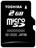 memory card Toshiba, memory card Toshiba SD-C02GJ, Toshiba memory card, Toshiba SD-C02GJ memory card, memory stick Toshiba, Toshiba memory stick, Toshiba SD-C02GJ, Toshiba SD-C02GJ specifications, Toshiba SD-C02GJ