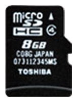 memory card Toshiba, memory card Toshiba SD-MH008GA, Toshiba memory card, Toshiba SD-MH008GA memory card, memory stick Toshiba, Toshiba memory stick, Toshiba SD-MH008GA, Toshiba SD-MH008GA specifications, Toshiba SD-MH008GA