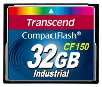 memory card Transcend, memory card Transcend TS32GCF150, Transcend memory card, Transcend TS32GCF150 memory card, memory stick Transcend, Transcend memory stick, Transcend TS32GCF150, Transcend TS32GCF150 specifications, Transcend TS32GCF150
