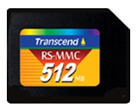 memory card Transcend, memory card Transcend TS512MRMMC, Transcend memory card, Transcend TS512MRMMC memory card, memory stick Transcend, Transcend memory stick, Transcend TS512MRMMC, Transcend TS512MRMMC specifications, Transcend TS512MRMMC