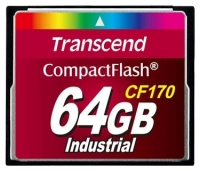 memory card Transcend, memory card Transcend TS64GCF170, Transcend memory card, Transcend TS64GCF170 memory card, memory stick Transcend, Transcend memory stick, Transcend TS64GCF170, Transcend TS64GCF170 specifications, Transcend TS64GCF170