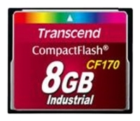 memory card Transcend, memory card Transcend TS8GCF170, Transcend memory card, Transcend TS8GCF170 memory card, memory stick Transcend, Transcend memory stick, Transcend TS8GCF170, Transcend TS8GCF170 specifications, Transcend TS8GCF170