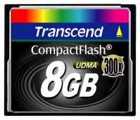 memory card Transcend, memory card Transcend TS8GCF300, Transcend memory card, Transcend TS8GCF300 memory card, memory stick Transcend, Transcend memory stick, Transcend TS8GCF300, Transcend TS8GCF300 specifications, Transcend TS8GCF300
