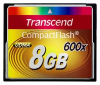 memory card Transcend, memory card Transcend TS8GCF600, Transcend memory card, Transcend TS8GCF600 memory card, memory stick Transcend, Transcend memory stick, Transcend TS8GCF600, Transcend TS8GCF600 specifications, Transcend TS8GCF600