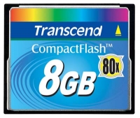 memory card Transcend, memory card Transcend TS8GCF80, Transcend memory card, Transcend TS8GCF80 memory card, memory stick Transcend, Transcend memory stick, Transcend TS8GCF80, Transcend TS8GCF80 specifications, Transcend TS8GCF80