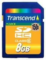 memory card Transcend, memory card Transcend TS8GSDHC150, Transcend memory card, Transcend TS8GSDHC150 memory card, memory stick Transcend, Transcend memory stick, Transcend TS8GSDHC150, Transcend TS8GSDHC150 specifications, Transcend TS8GSDHC150