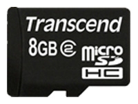 memory card Transcend, memory card Transcend TS8GUSDC2, Transcend memory card, Transcend TS8GUSDC2 memory card, memory stick Transcend, Transcend memory stick, Transcend TS8GUSDC2, Transcend TS8GUSDC2 specifications, Transcend TS8GUSDC2