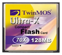 memory card TwinMOS, memory card TwinMOS Ultra-X CF Card 128Mb 70X, TwinMOS memory card, TwinMOS Ultra-X CF Card 128Mb 70X memory card, memory stick TwinMOS, TwinMOS memory stick, TwinMOS Ultra-X CF Card 128Mb 70X, TwinMOS Ultra-X CF Card 128Mb 70X specifications, TwinMOS Ultra-X CF Card 128Mb 70X