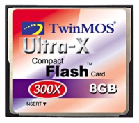 memory card TwinMOS, memory card TwinMOS Ultra-X CF Card 8Gb 300X, TwinMOS memory card, TwinMOS Ultra-X CF Card 8Gb 300X memory card, memory stick TwinMOS, TwinMOS memory stick, TwinMOS Ultra-X CF Card 8Gb 300X, TwinMOS Ultra-X CF Card 8Gb 300X specifications, TwinMOS Ultra-X CF Card 8Gb 300X