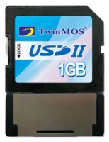 memory card TwinMOS, memory card TwinMOS USDII Card 1Gb, TwinMOS memory card, TwinMOS USDII Card 1Gb memory card, memory stick TwinMOS, TwinMOS memory stick, TwinMOS USDII Card 1Gb, TwinMOS USDII Card 1Gb specifications, TwinMOS USDII Card 1Gb