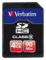 memory card Verbatim, memory card Verbatim HD Video SDHC 4GB, Verbatim memory card, Verbatim HD Video SDHC 4GB memory card, memory stick Verbatim, Verbatim memory stick, Verbatim HD Video SDHC 4GB, Verbatim HD Video SDHC 4GB specifications, Verbatim HD Video SDHC 4GB