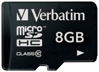 memory card Verbatim, memory card Verbatim microSDHC Class 10 8GB, Verbatim memory card, Verbatim microSDHC Class 10 8GB memory card, memory stick Verbatim, Verbatim memory stick, Verbatim microSDHC Class 10 8GB, Verbatim microSDHC Class 10 8GB specifications, Verbatim microSDHC Class 10 8GB