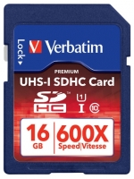 memory card Verbatim, memory card Verbatim SDHC Class 10 UHS-1 16GB, Verbatim memory card, Verbatim SDHC Class 10 UHS-1 16GB memory card, memory stick Verbatim, Verbatim memory stick, Verbatim SDHC Class 10 UHS-1 16GB, Verbatim SDHC Class 10 UHS-1 16GB specifications, Verbatim SDHC Class 10 UHS-1 16GB