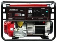 ZENITH ZH3000 reviews, ZENITH ZH3000 price, ZENITH ZH3000 specs, ZENITH ZH3000 specifications, ZENITH ZH3000 buy, ZENITH ZH3000 features, ZENITH ZH3000 Electric generator